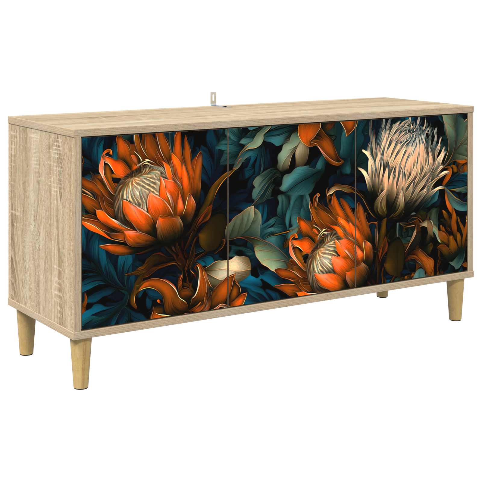 Ντουλάπι TV LOCHEM 102 x 33 x 50 εκ. Sonoma Επεξεργασμένο Ξύλο - Pakobazaar