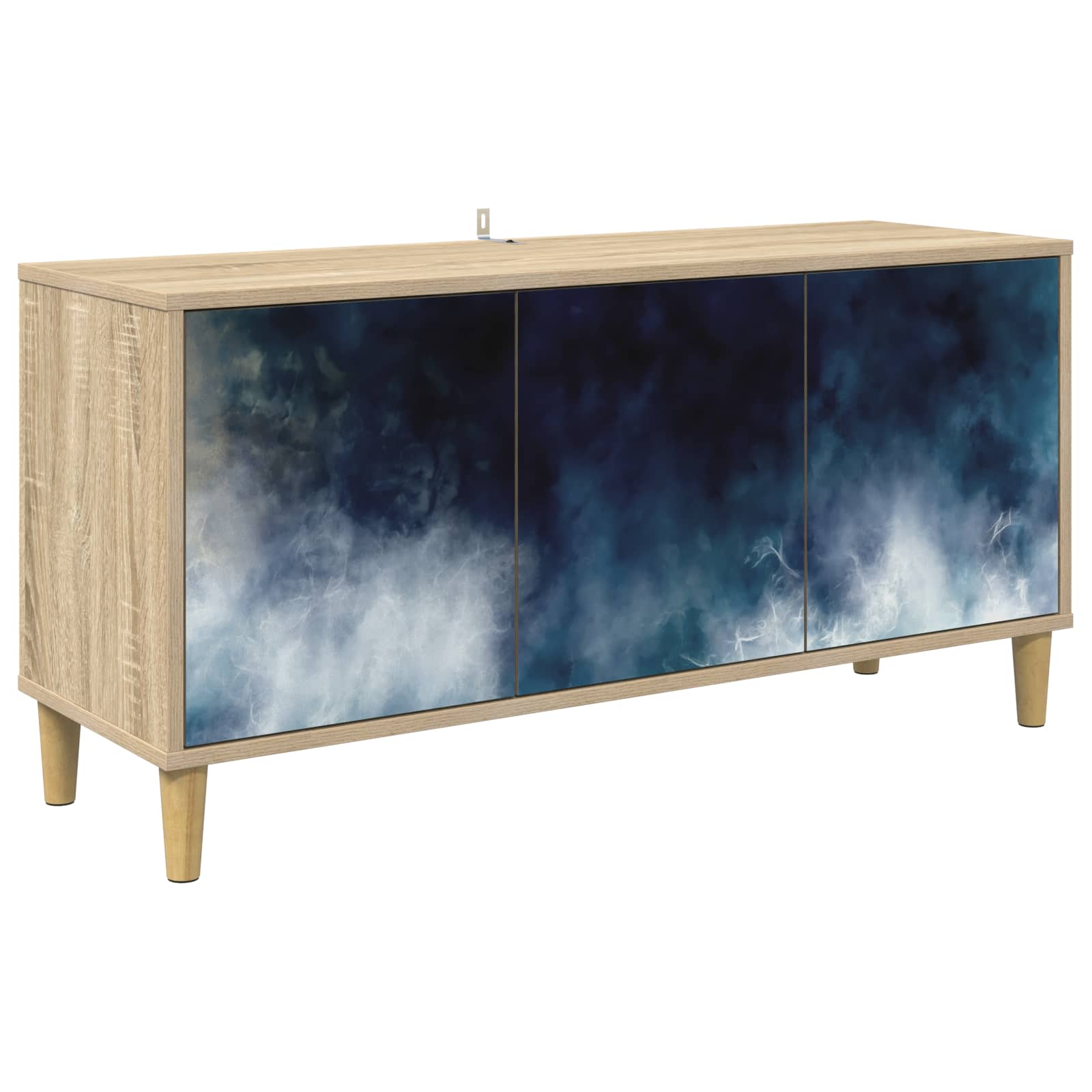Ντουλάπι TV RAALTE 102 x 33 x 50 εκ. Sonoma Επεξεργασμένο Ξύλο