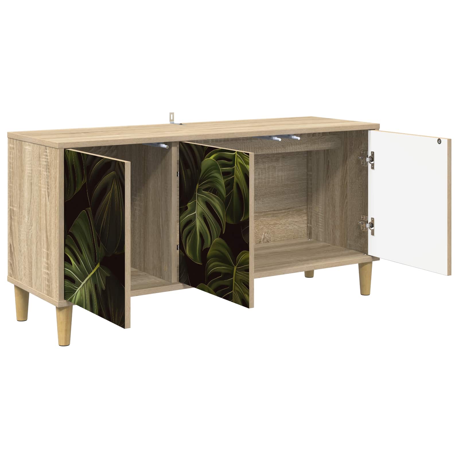 Ντουλάπι TV ELBURG 102 x 33 x 50 εκ. Sonoma Επεξεργασμένο Ξύλο