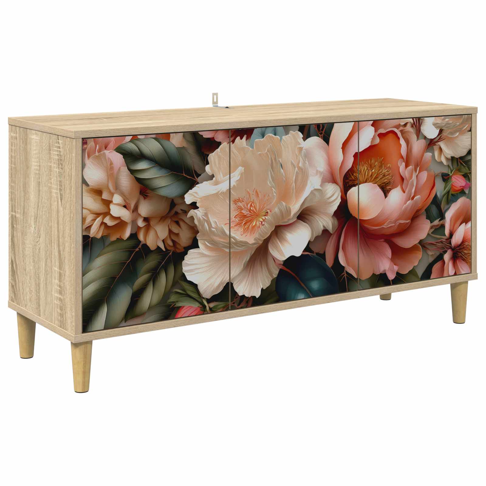 Ντουλάπι TV BORNE 102 x 33 x 50 εκ. Sonoma Επεξεργασμένο Ξύλο