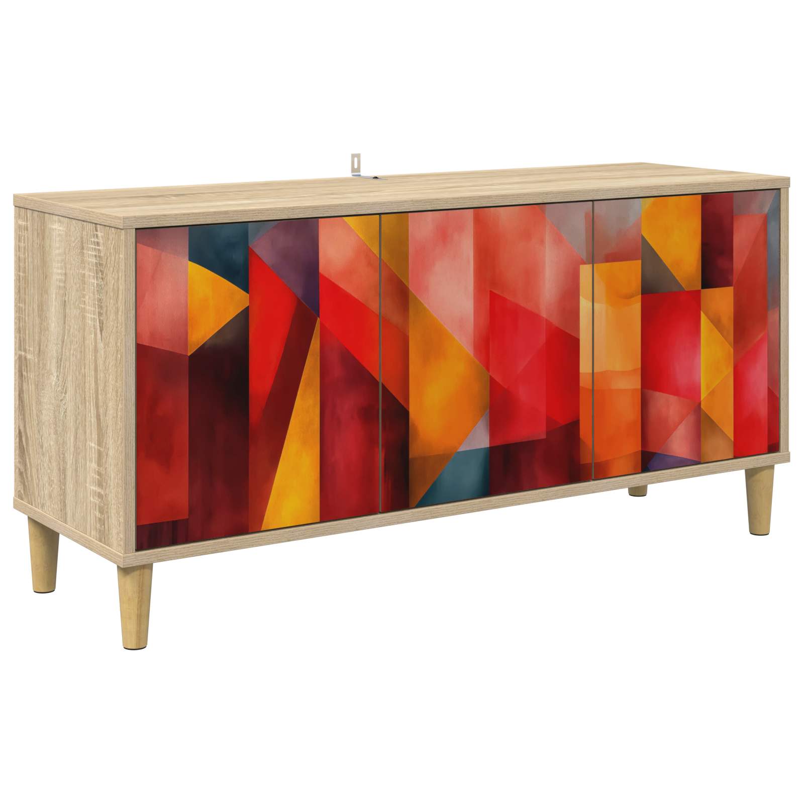 Ντουλάπι TV HEESCH 102 x 33 x 50 εκ. Sonoma Επεξεργασμένο Ξύλο