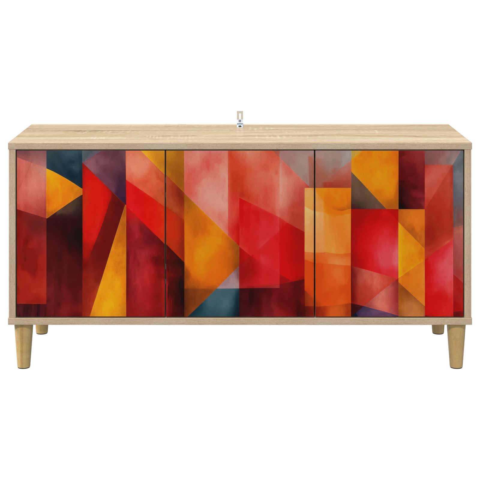 Ντουλάπι TV HEESCH 102 x 33 x 50 εκ. Sonoma Επεξεργασμένο Ξύλο