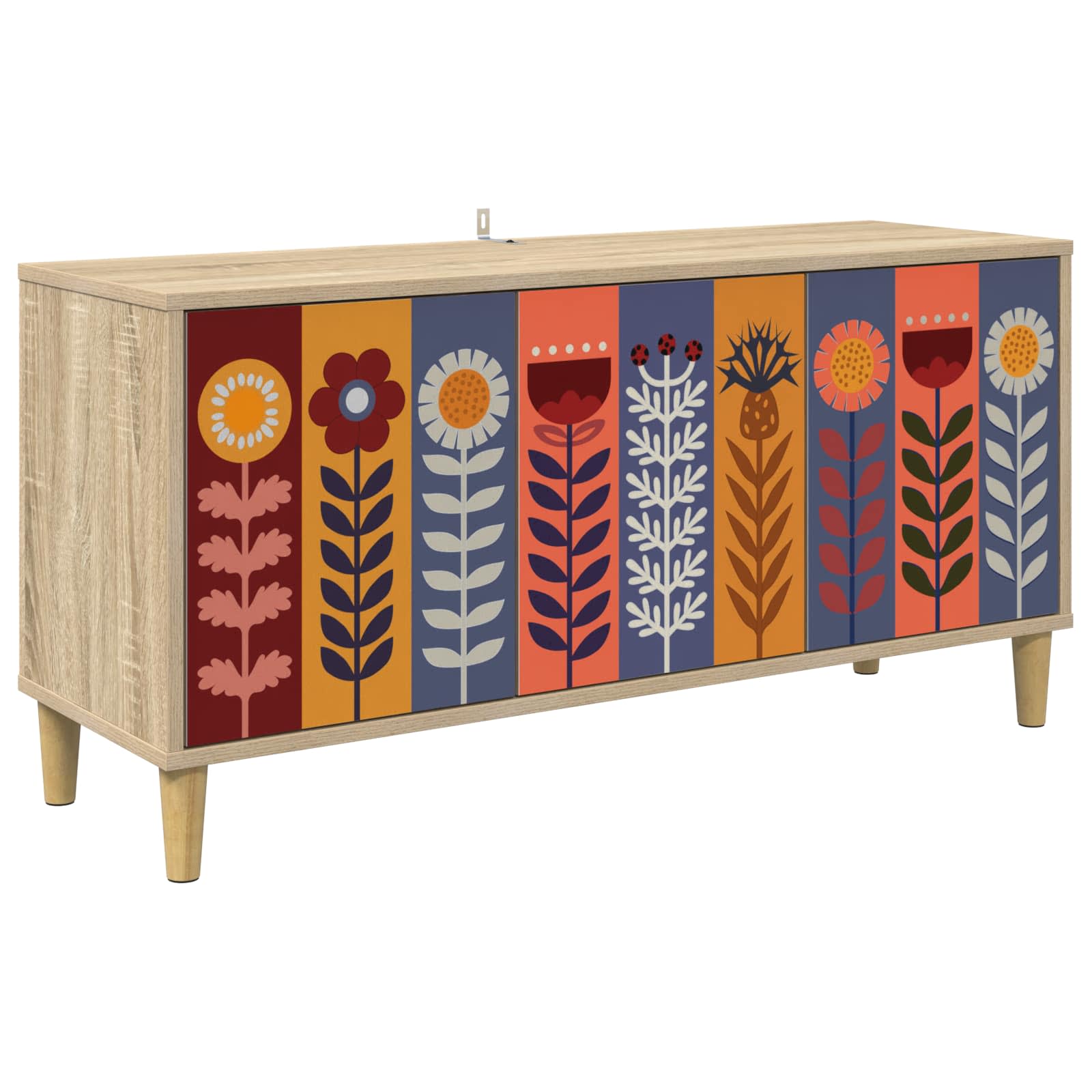 Ντουλάπι TV ESSEN 102 x 33 x 50 εκ. Sonoma Επεξεργασμένο Ξύλο - Pakobazaar