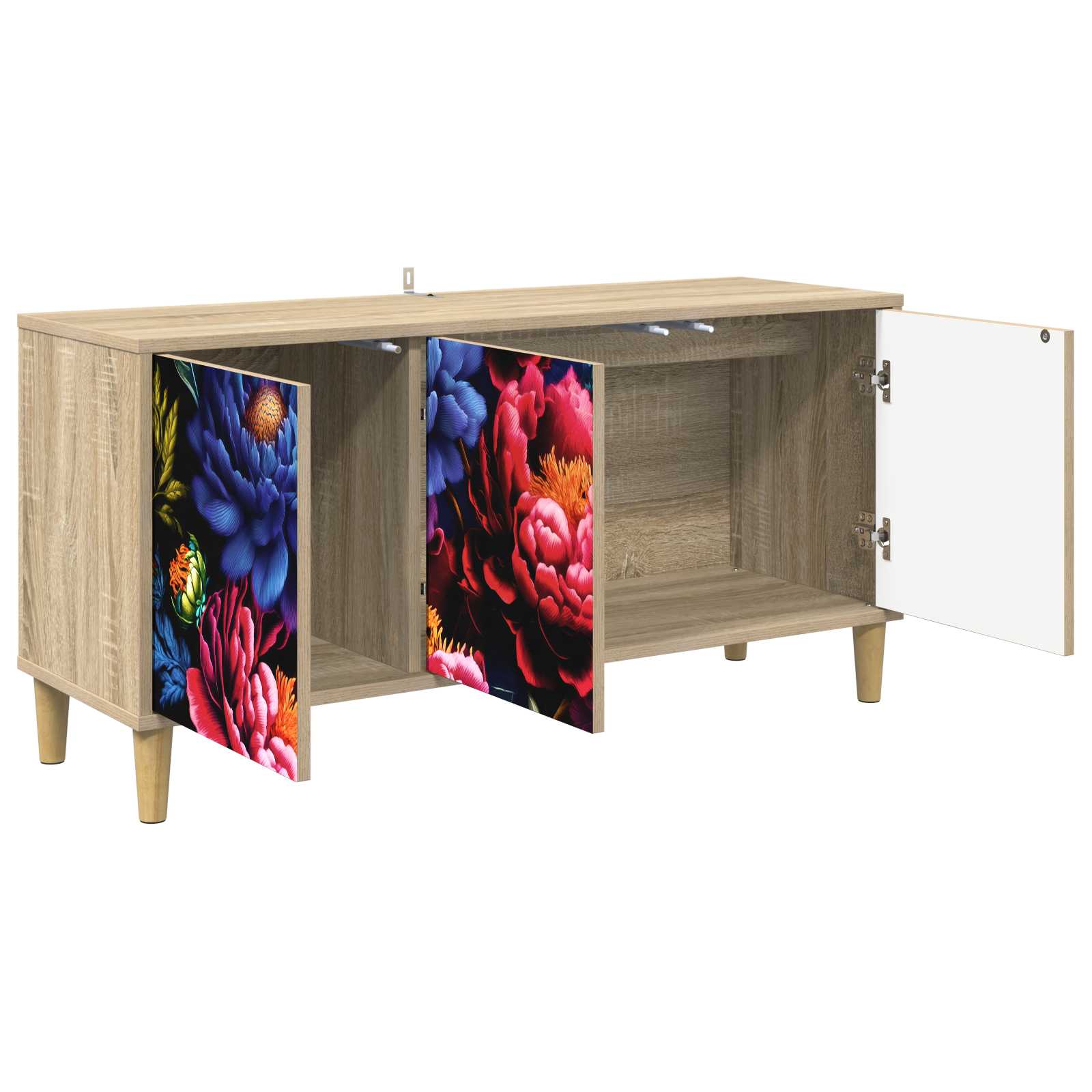 Ντουλάπι TV KIEL 102 x 33 x 50 εκ. Sonoma Επεξεργασμένο Ξύλο - Pakobazaar