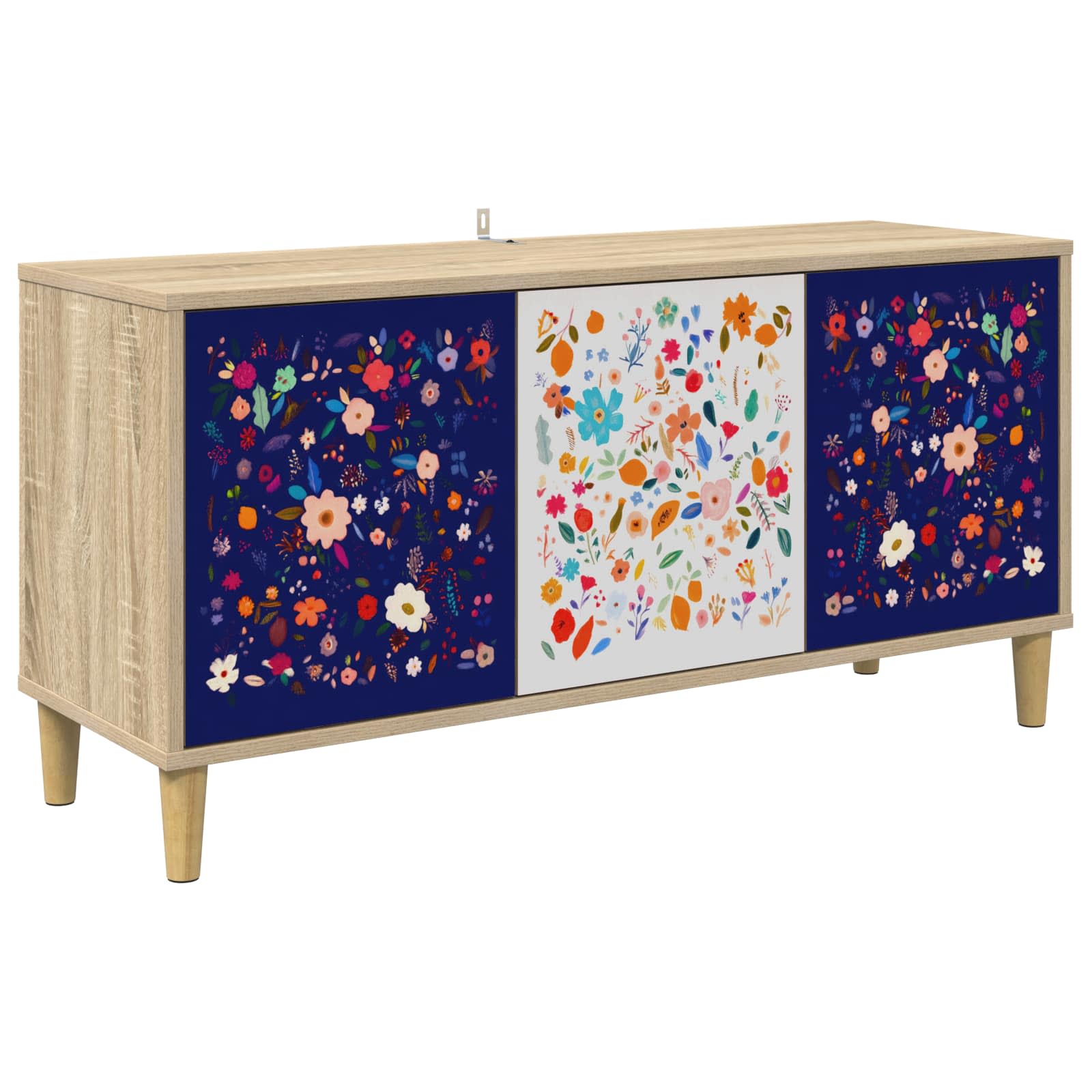 Ντουλάπι TV MAINZ 102 x 33 x 50 εκ. Sonoma Επεξεργασμένο Ξύλο - Pakobazaar