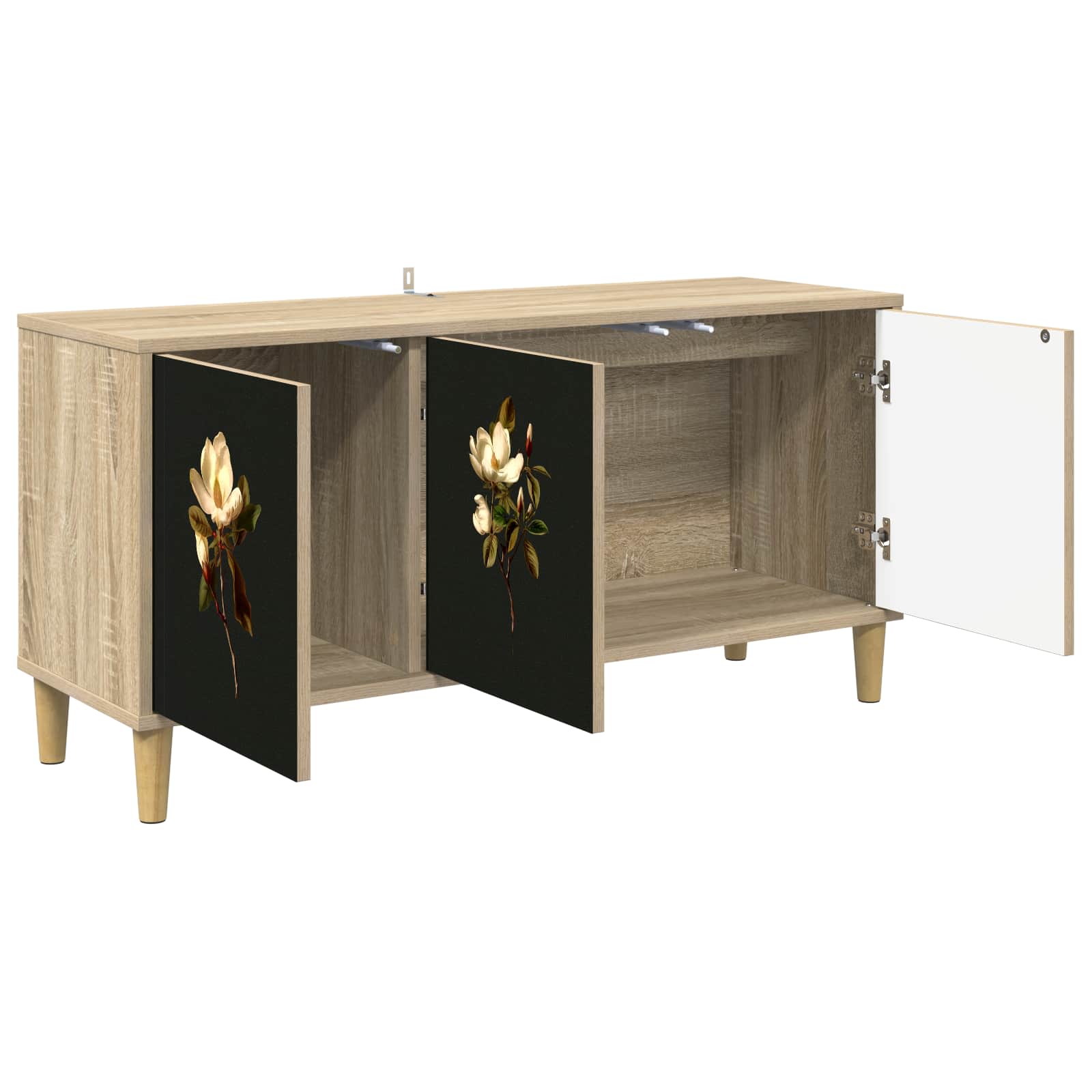 Ντουλάπι TV BREMEN 102 x 33 x 50 εκ. Sonoma Επεξεργασμένο Ξύλο - Pakobazaar
