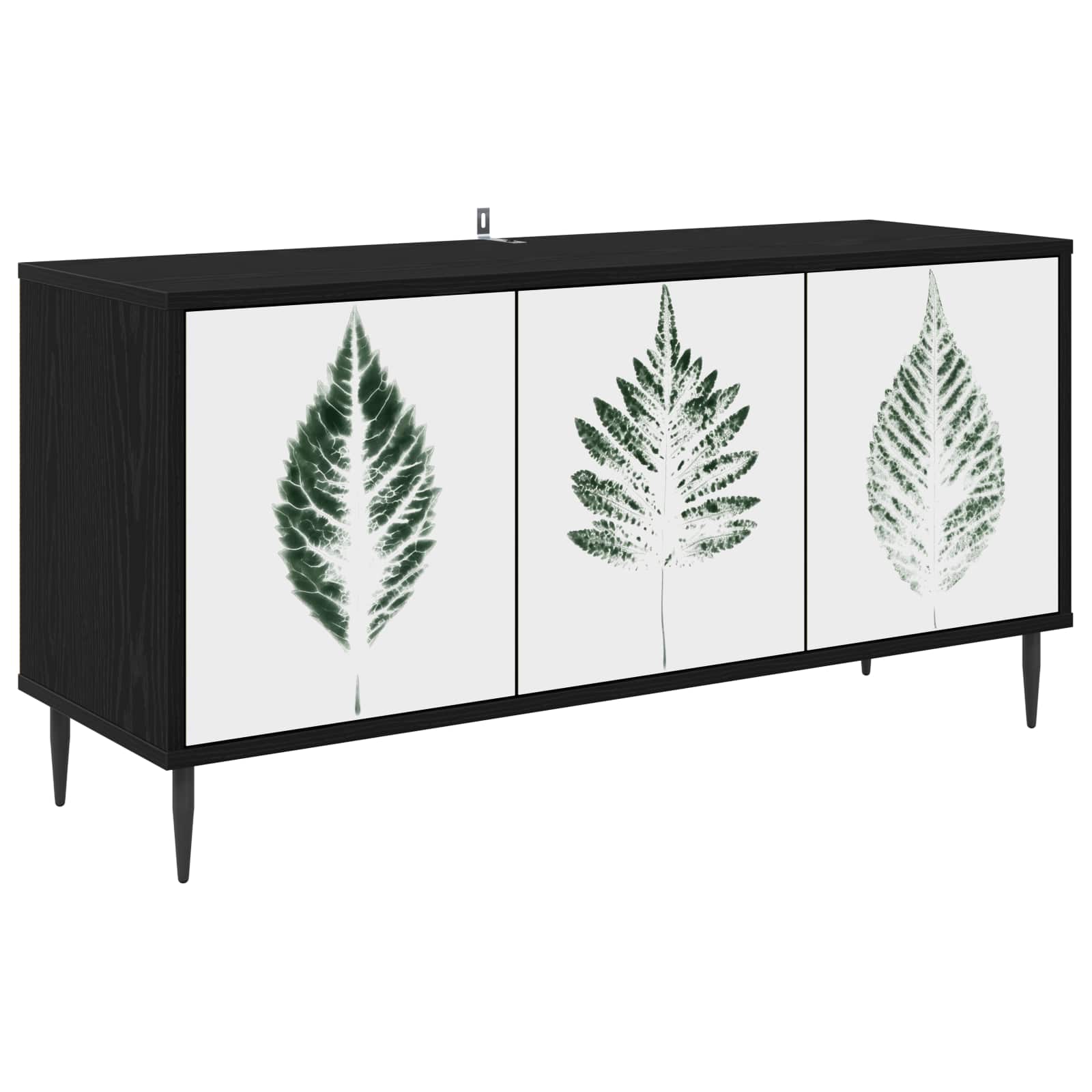Ντουλάπι TV HANAU 102 x 33 x 51 εκ Μαύρη Δρυς