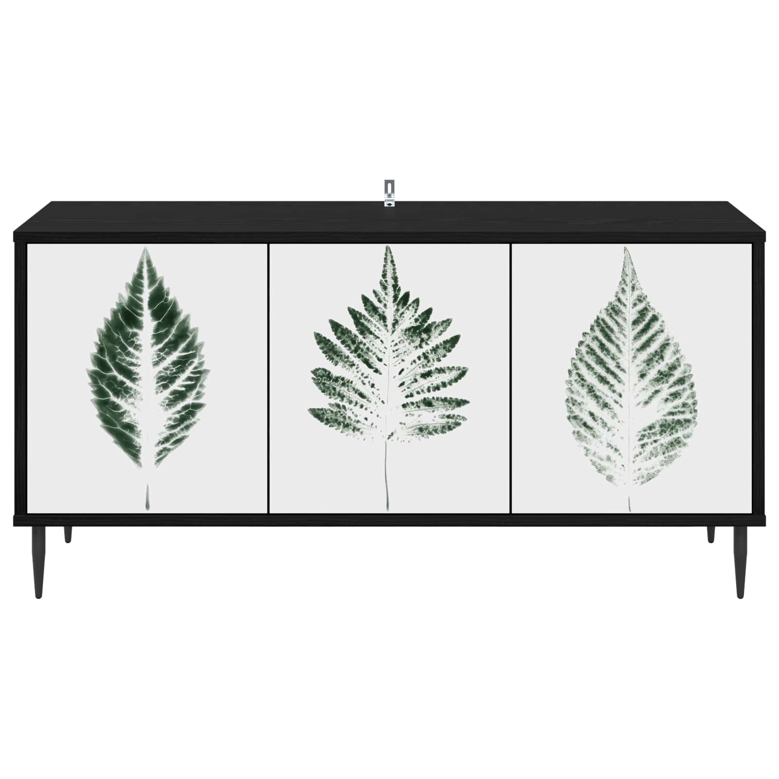 Ντουλάπι TV HANAU 102 x 33 x 51 εκ Μαύρη Δρυς