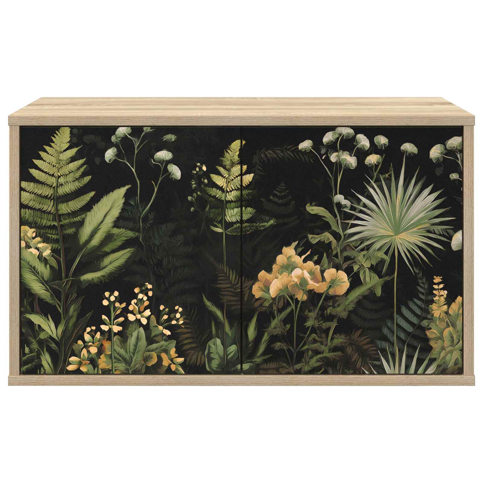 Κρεμαστός θρανίο τηλεόρασης RHENEN 69 x 33 x 40 εκ Sonoma Δρυς
