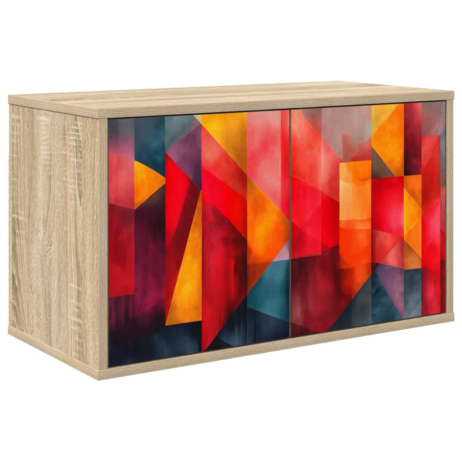 Κρεμαστός θρανίο τηλεόρασης HEESCH 69 x 33 x 40 εκ Sonoma Δρυς