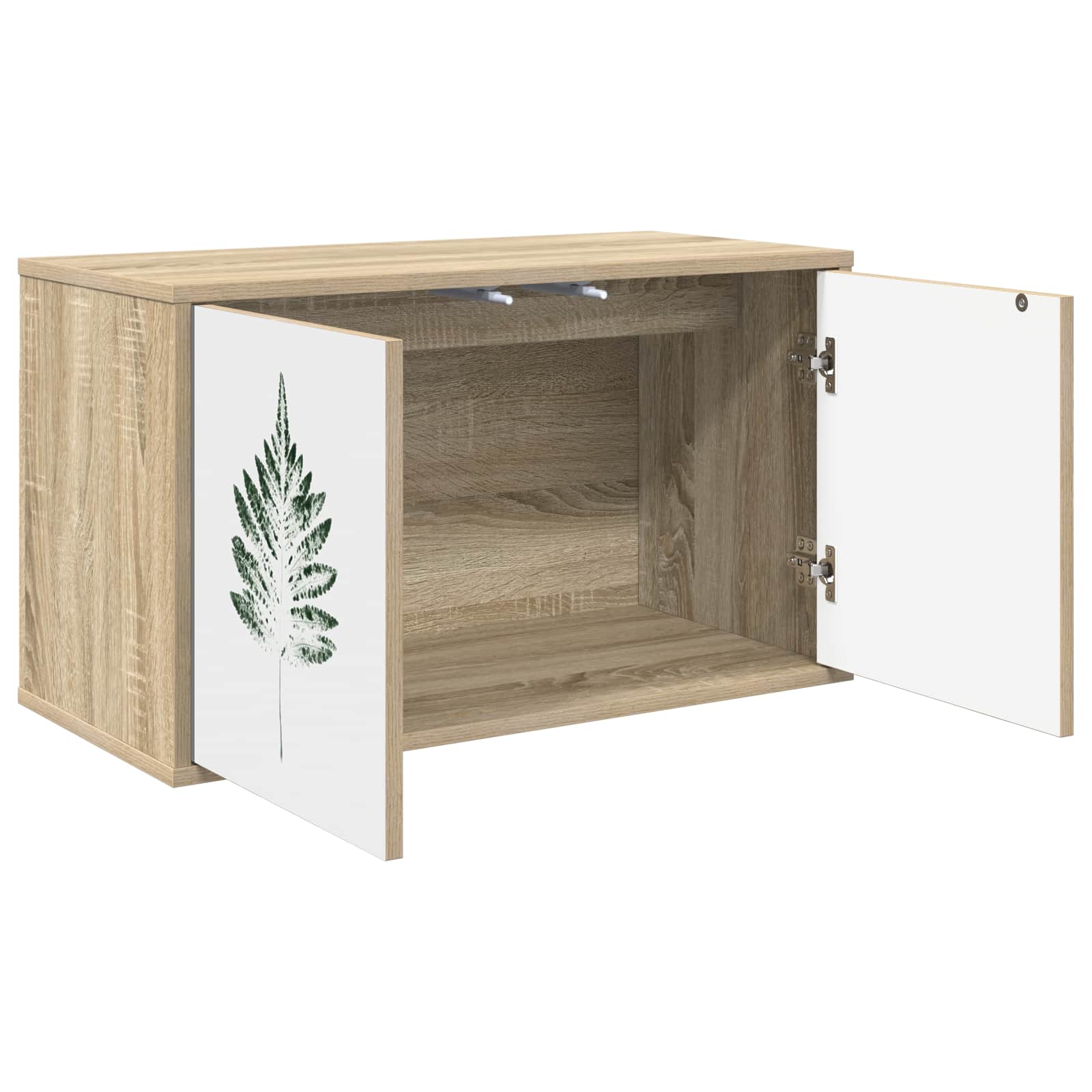 Κρεμαστός θρανίο τηλεόρασης HANAU 69 x 33 x 40 εκ Sonoma Δρυς - Pakobazaar