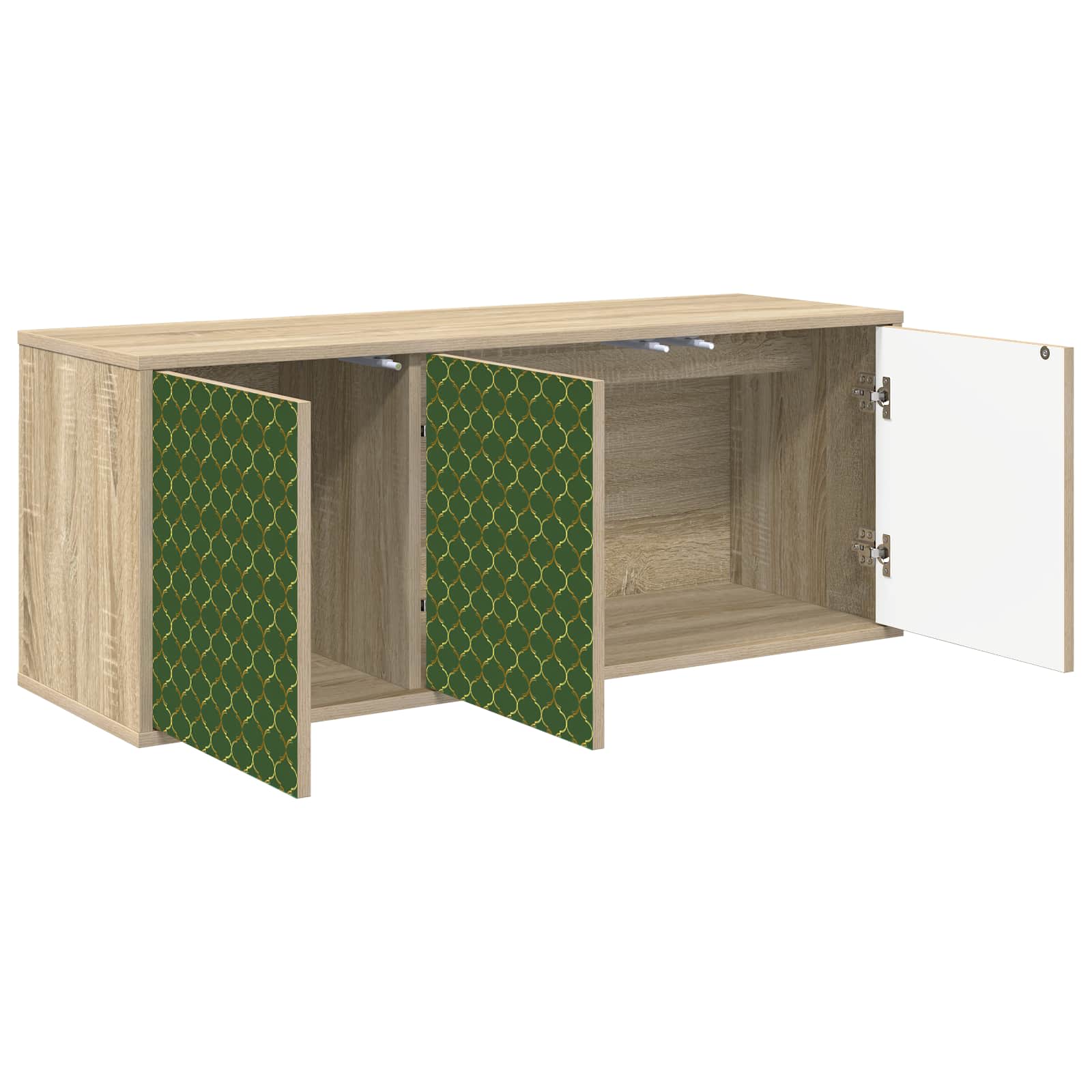 Κρεμαστός θρανίο τηλεόρασης GELEEN 102 x 33 x 40 εκ. - Pakobazaar