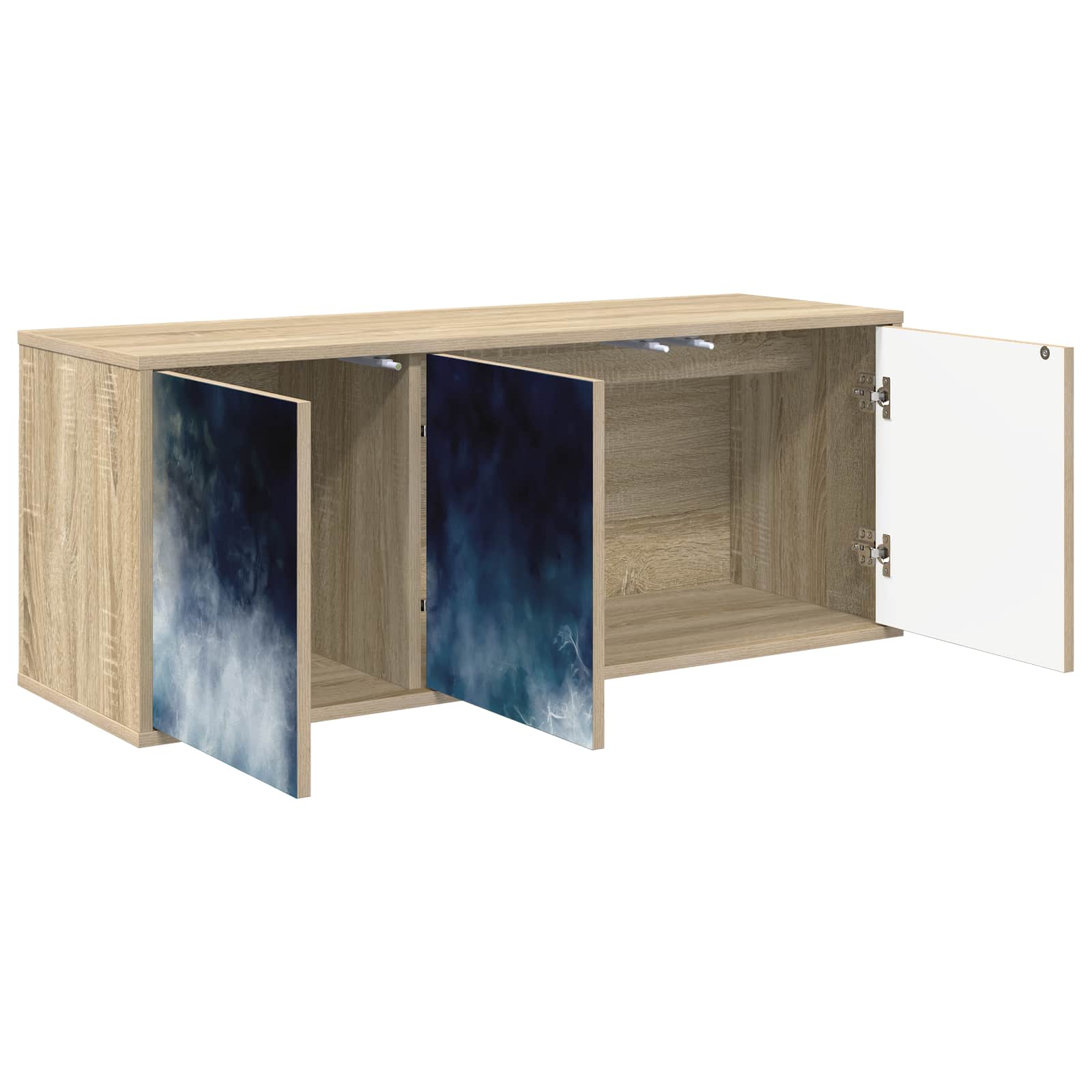 Κρεμαστός θρανίο τηλεόρασης RAALTE 102 x 33 x 40 εκ. - Pakobazaar