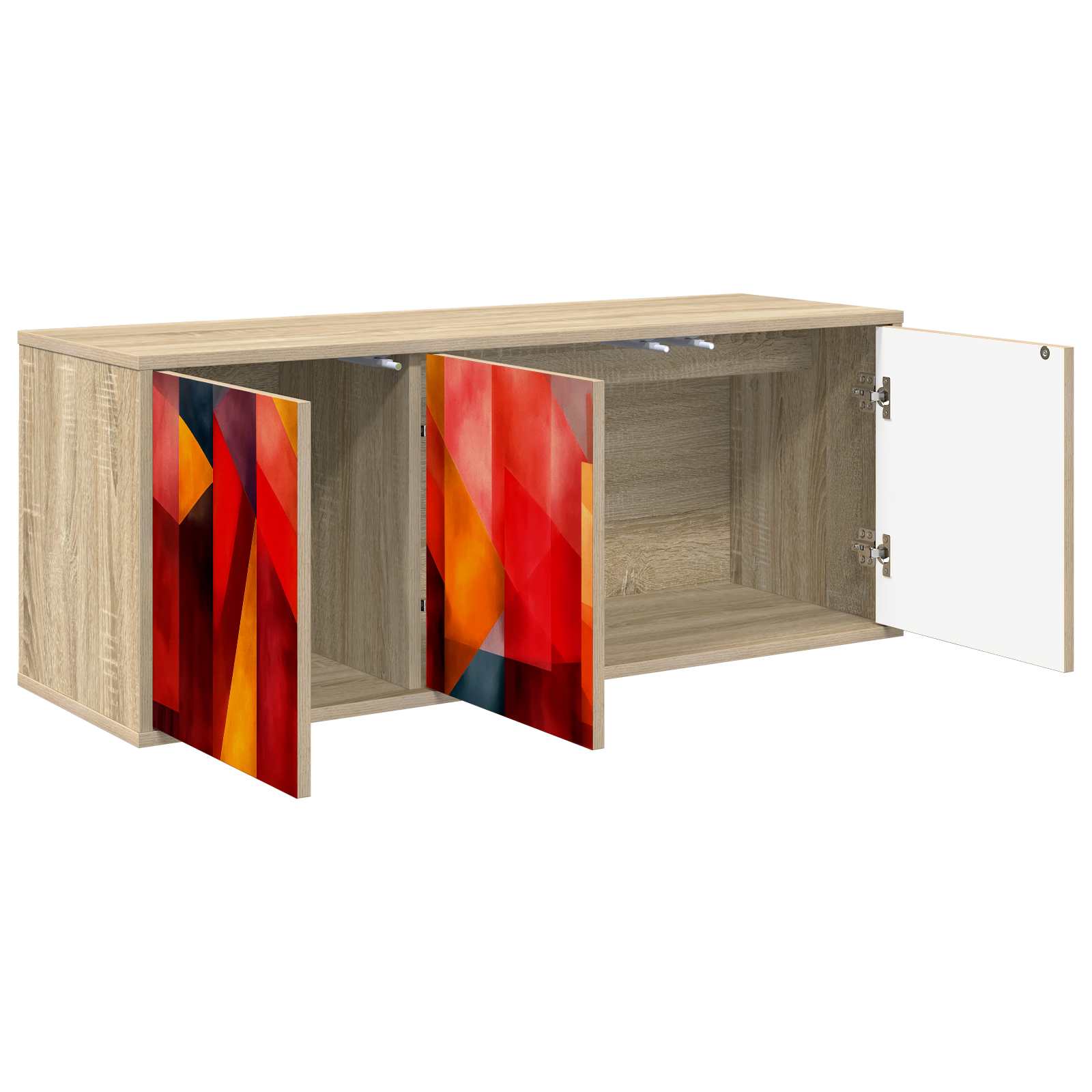 Κρεμαστός θρανίο τηλεόρασης HEESCH 102 x 33 x 40 εκ.