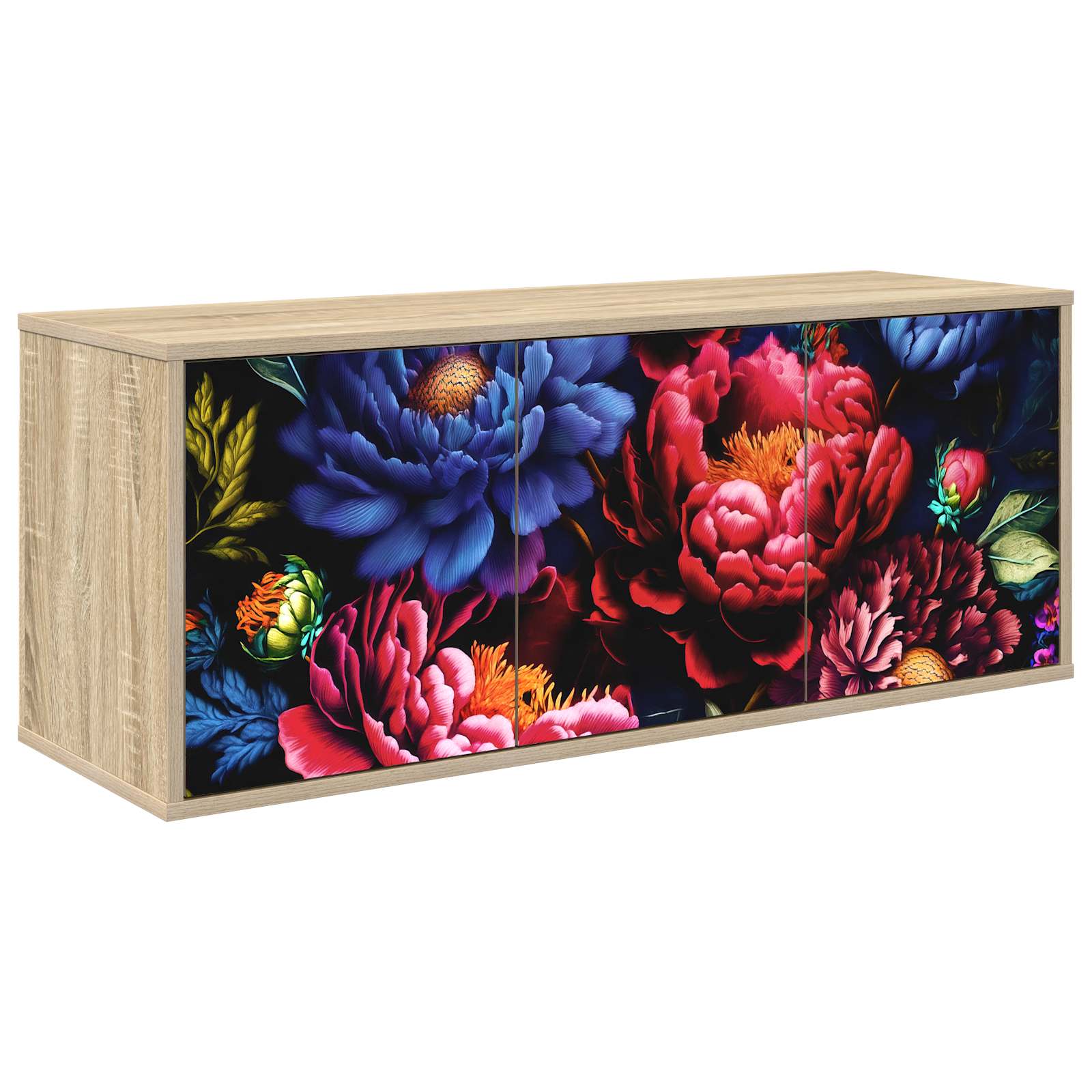 Κρεμαστός θρανίο τηλεόρασης KIEL 102 x 33 x 40 εκ. Sonoma Δρυς - Pakobazaar