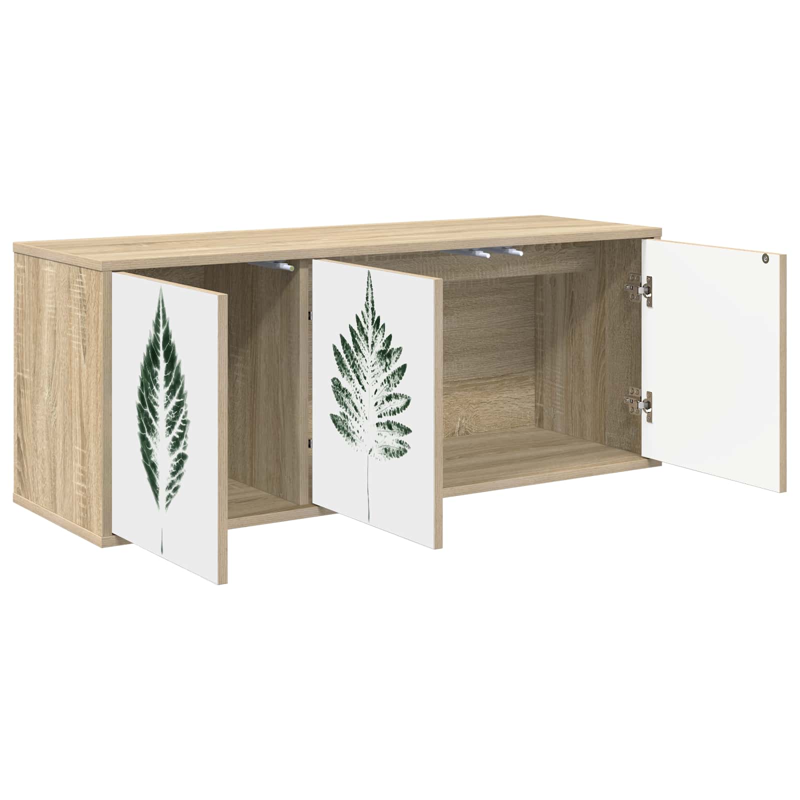 Κρεμαστός θρανίο τηλεόρασης HANAU 102 x 33 x 40 εκ. Sonoma Δρυς - Pakobazaar