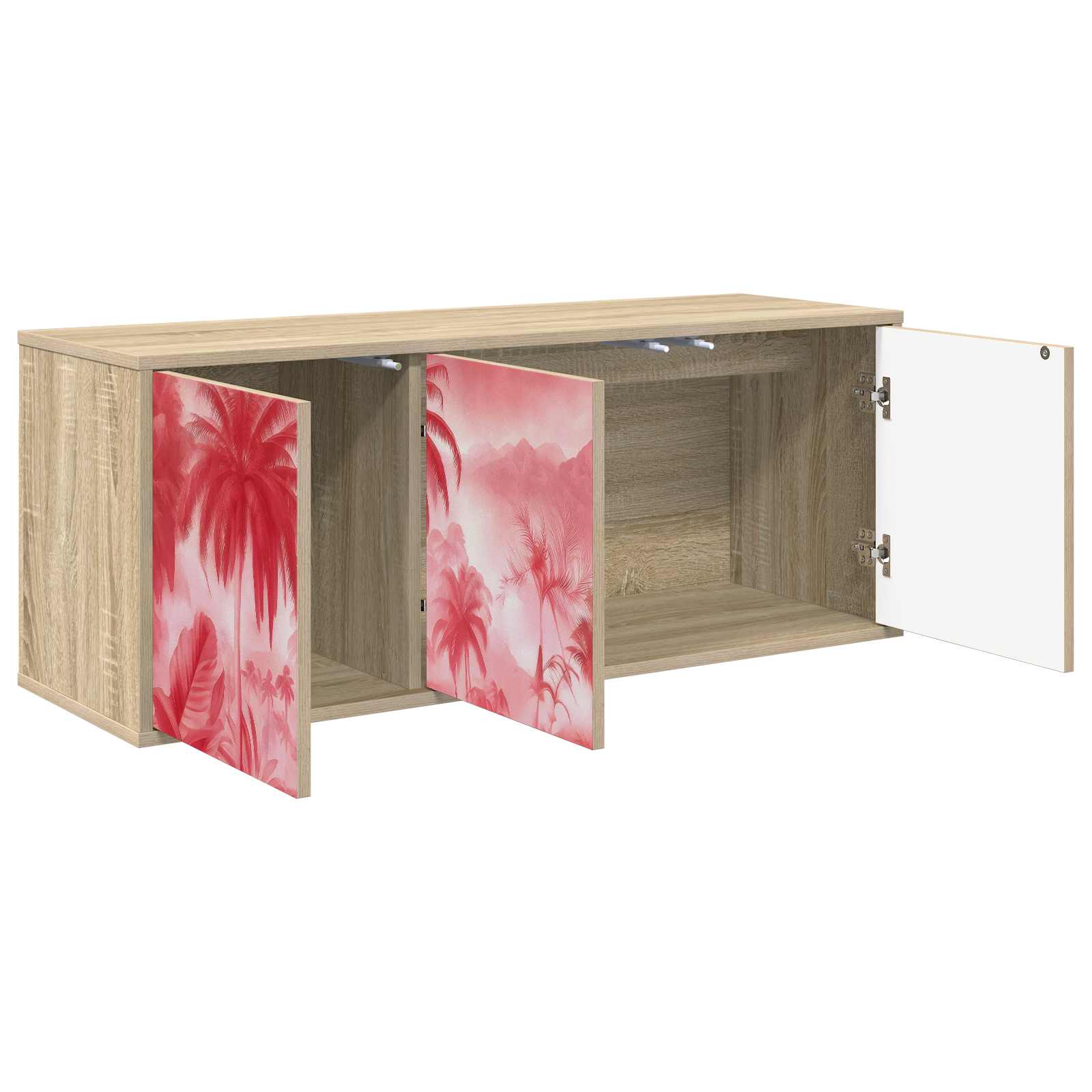Κρεμαστός θρανίο τηλεόρασης AACHEN 102 x 33 x 40 εκ. - Pakobazaar