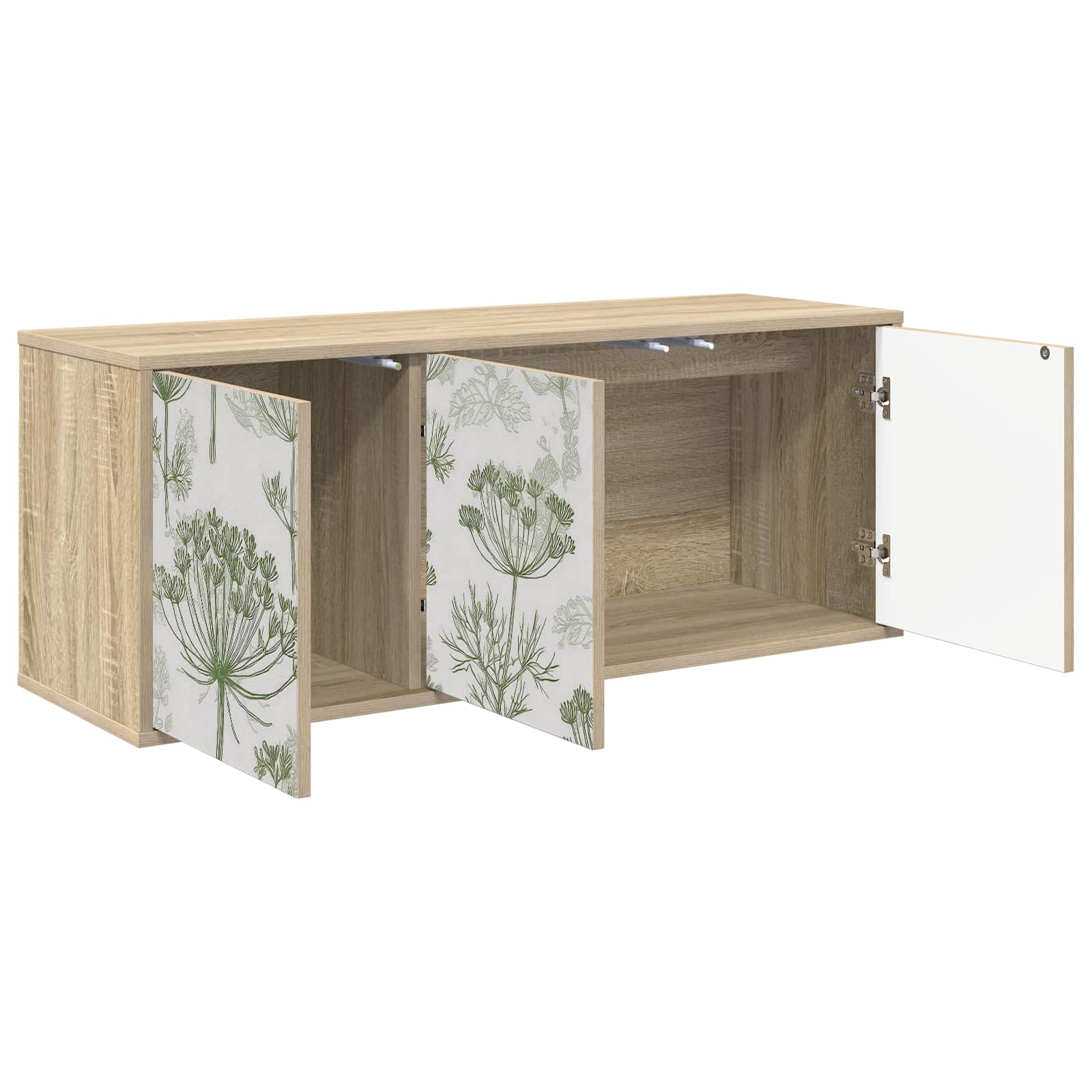 Κρεμαστός θρανίο τηλεόρασης GOTHA 102 x 33 x 40 εκ. Sonoma Δρυς - Pakobazaar
