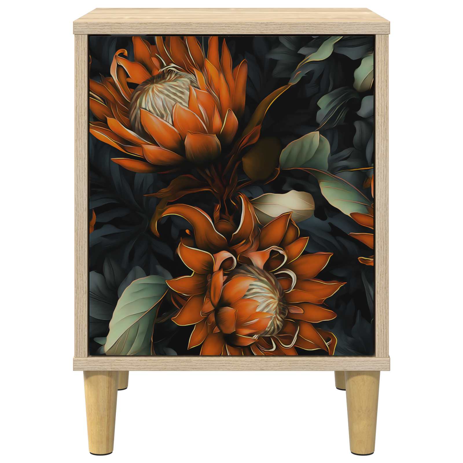 Κομοδίνο LOCHEM Sonoma Δρυς 36 x 33 x 50 εκ. Επεξεργασμένο Ξύλο