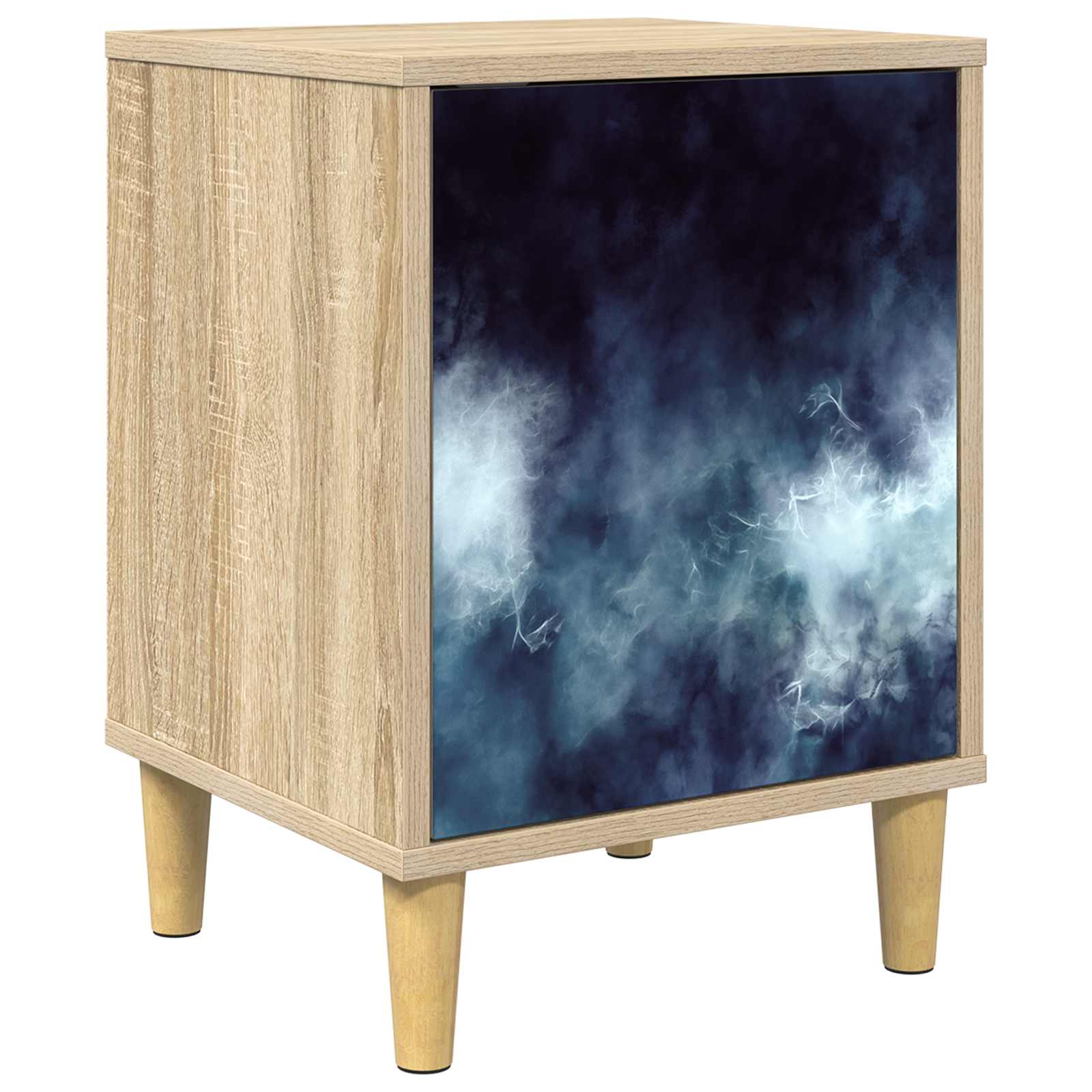 Κομοδίνο RAALTE Sonoma Δρυς 36 x 33 x 50 εκ. Επεξεργασμένο Ξύλο