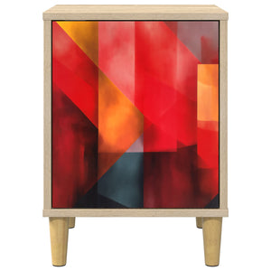Κομοδίνο HEESCH 2 τμχ. Sonoma Δρυς 36 x 33 x 50 εκ.