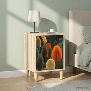 Κομοδίνο ZAANDAM 2 τμχ. Sonoma Δρυς 36 x 33 x 50 εκ. - Pakobazaar