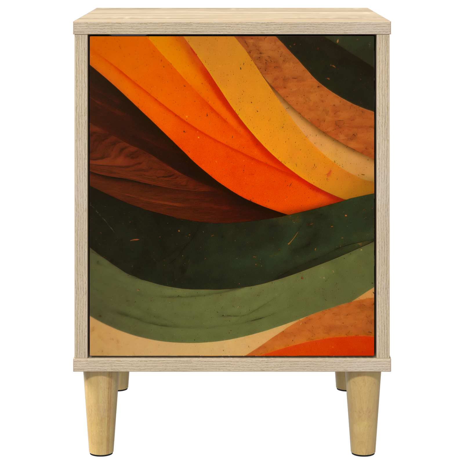 Κομοδίνο BONN 2 τμχ. Sonoma Δρυς 36 x 33 x 50 εκ. - Pakobazaar