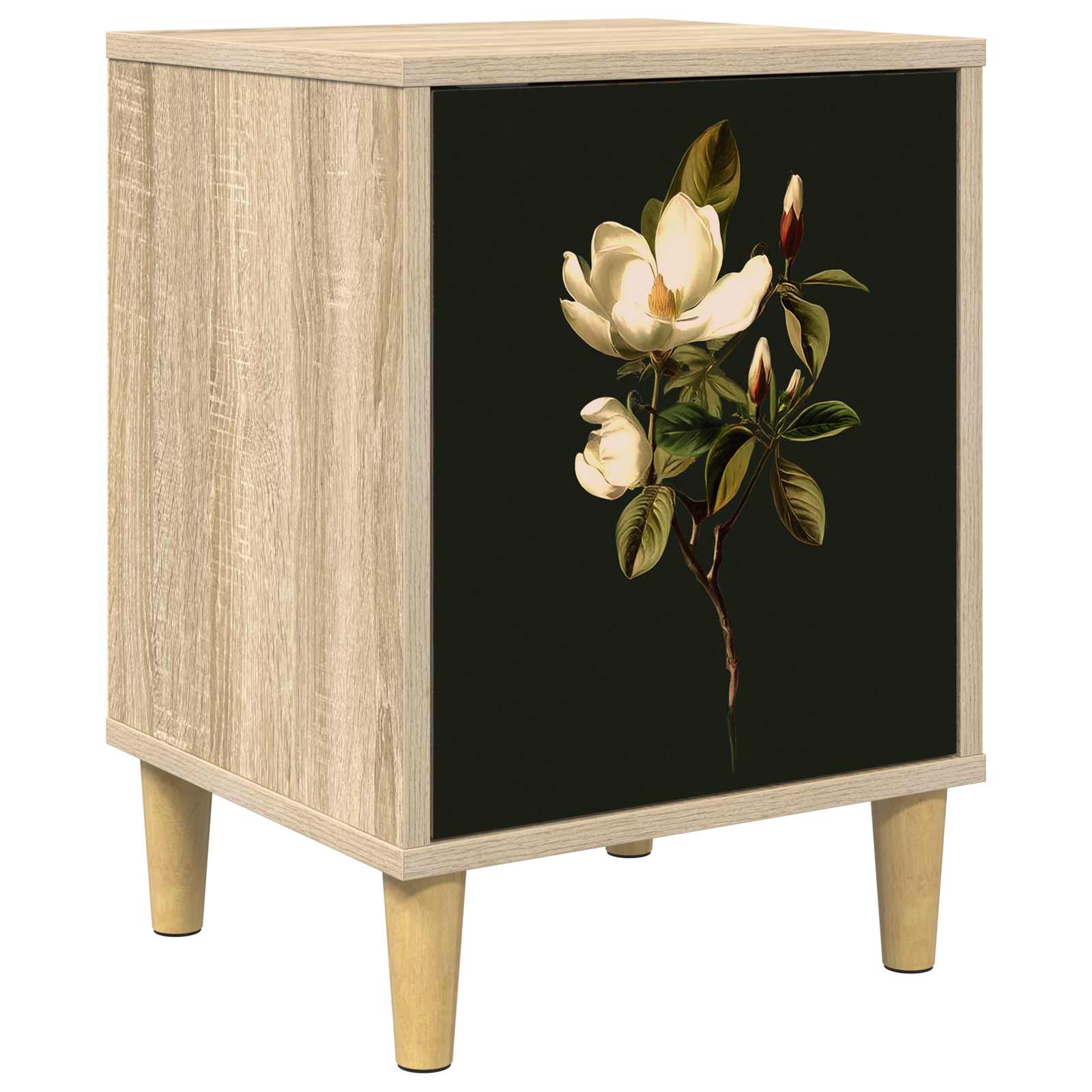 Κομοδίνο BREMEN Sonoma Δρυς 36 x 33 x 50 εκ. Επεξεργασμένο Ξύλο - Pakobazaar