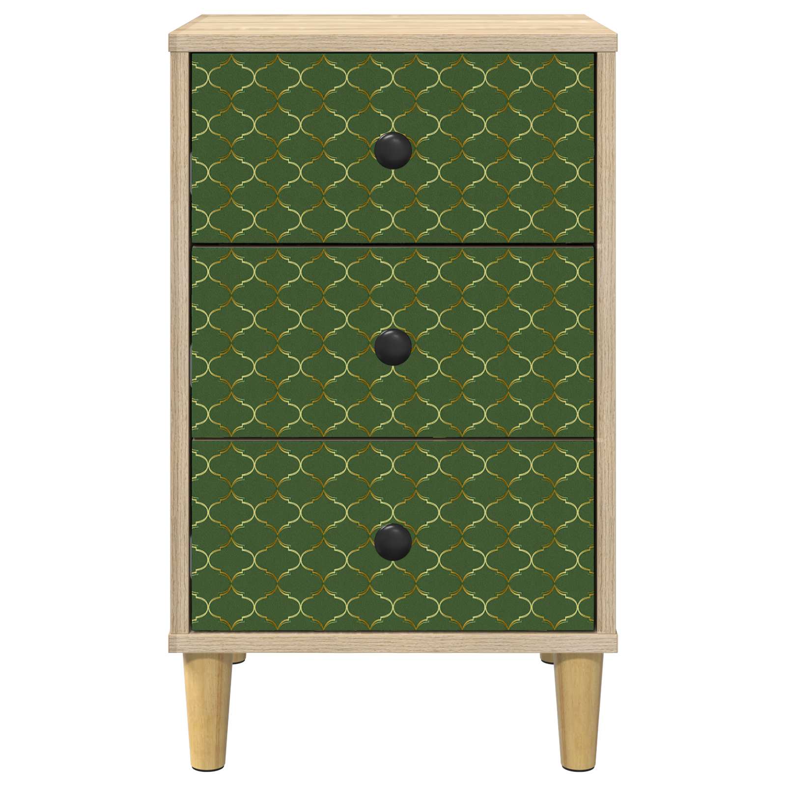 Κομοδίνο GELEEN Sonoma Δρυς 36 x 33 x 60 εκ Επεξεργασμένο Ξύλο