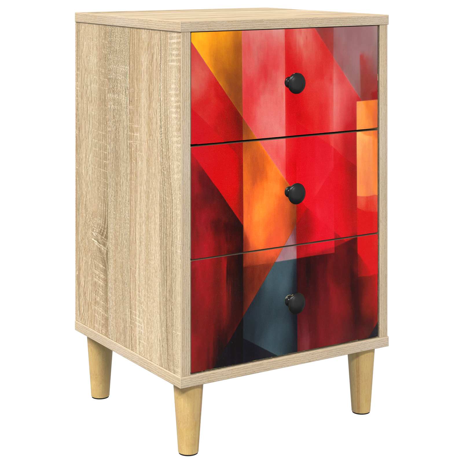 Κομοδίνο HEESCH Sonoma Δρυς 36 x 33 x 60 εκ Επεξεργασμένο Ξύλο