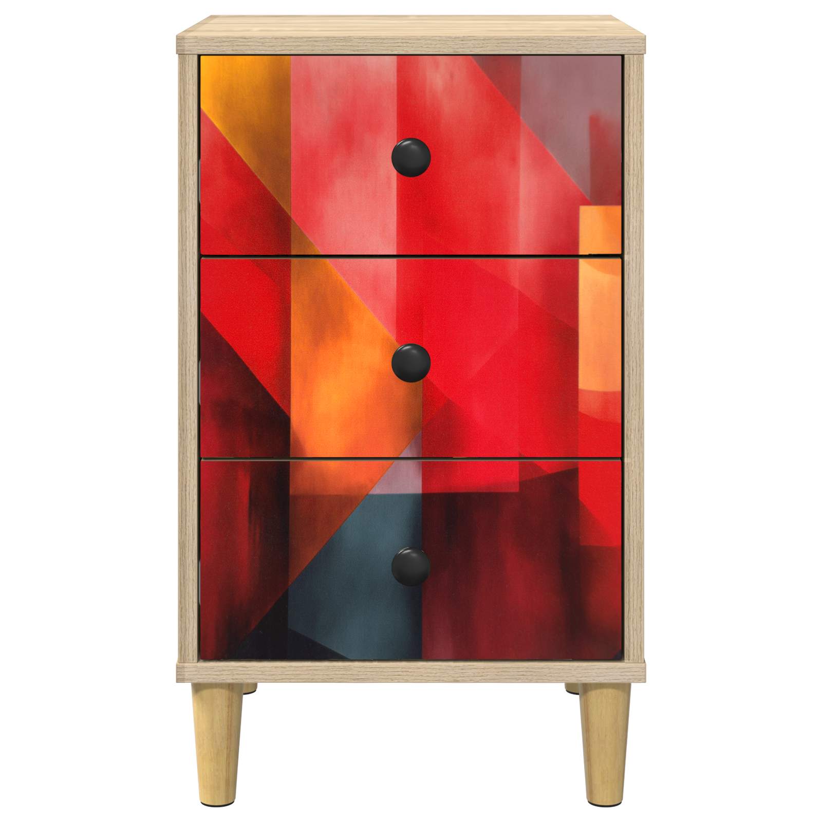 Κομοδίνο HEESCH 2 τμχ. Sonoma Δρυς 36 x 33 x 60 εκ