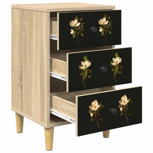 Κομοδίνο BREMEN 2 τμχ. Sonoma Δρυς 36 x 33 x 60 εκ