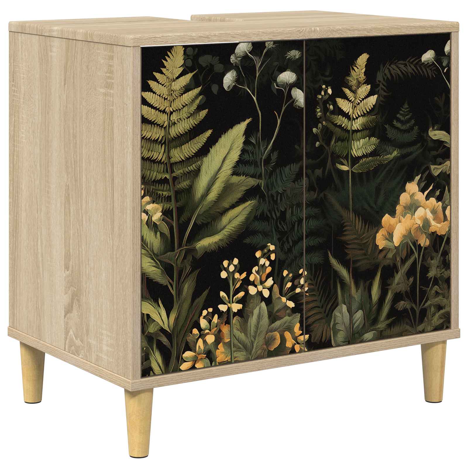 Ντουλάπι Μπάνιου RHENEN Sonoma 60 x 40 x 60 εκ - Pakobazaar