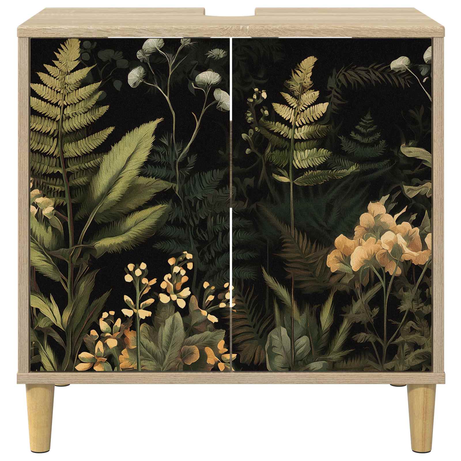 Ντουλάπι Μπάνιου RHENEN Sonoma 60 x 40 x 60 εκ - Pakobazaar