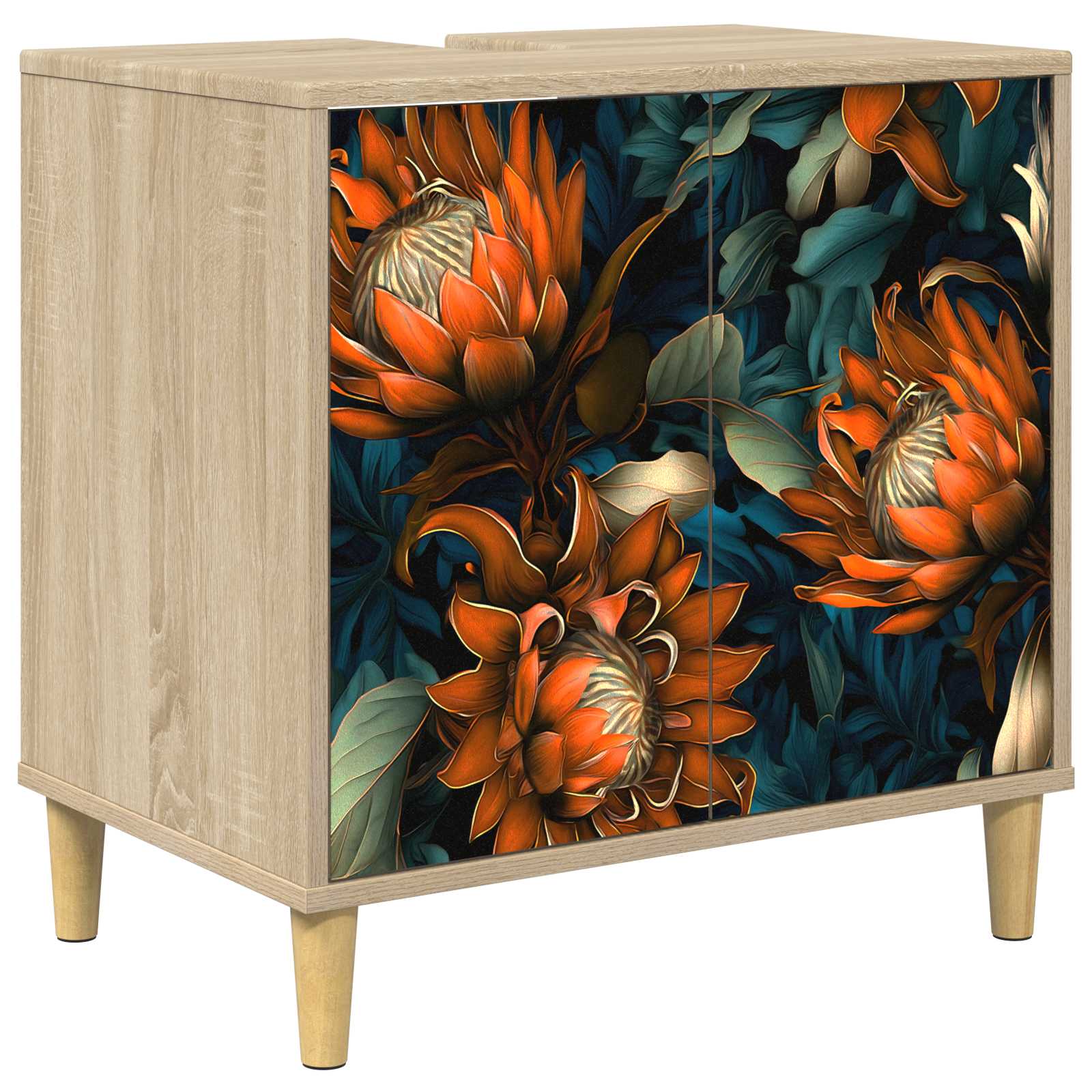 Ντουλάπι Μπάνιου LOCHEM Sonoma 60 x 40 x 60 εκ - Pakobazaar