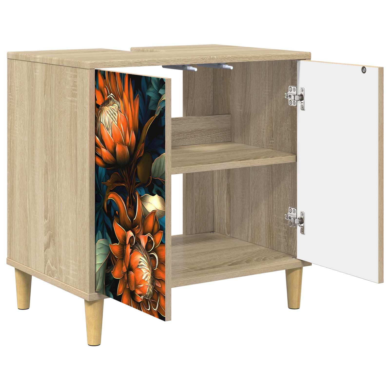 Ντουλάπι Μπάνιου LOCHEM Sonoma 60 x 40 x 60 εκ - Pakobazaar