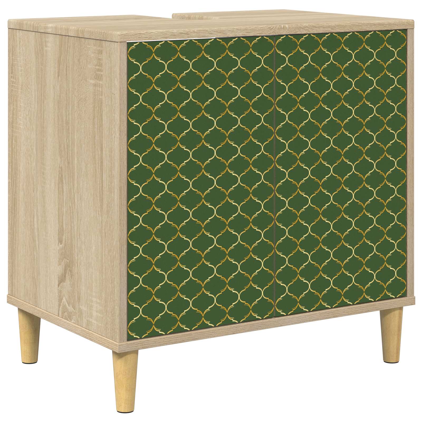 Ντουλάπι Μπάνιου GELEEN Sonoma 60 x 40 x 60 εκ - Pakobazaar