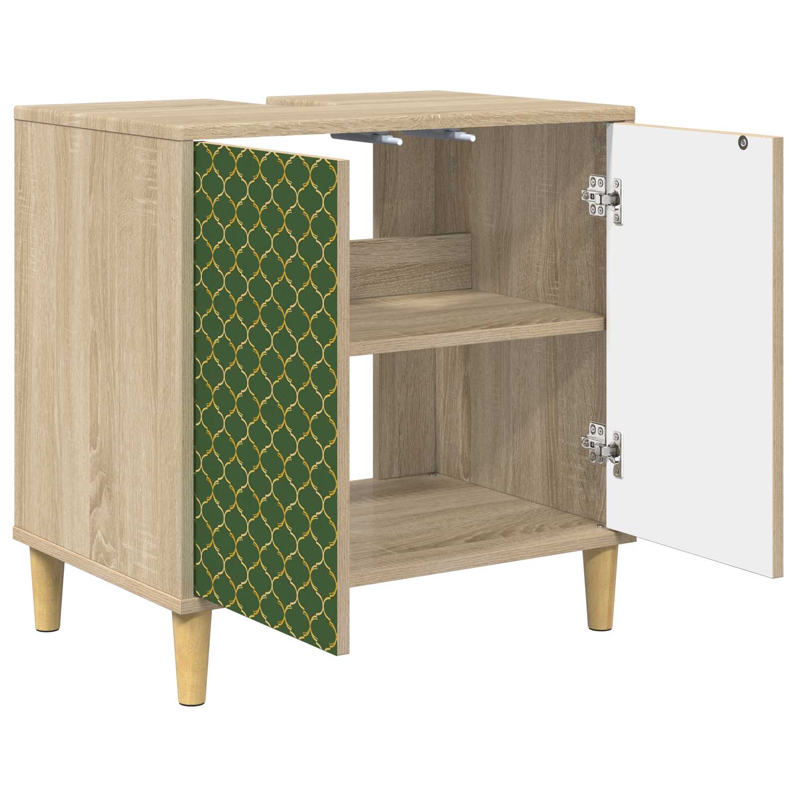 Ντουλάπι Μπάνιου GELEEN Sonoma 60 x 40 x 60 εκ - Pakobazaar