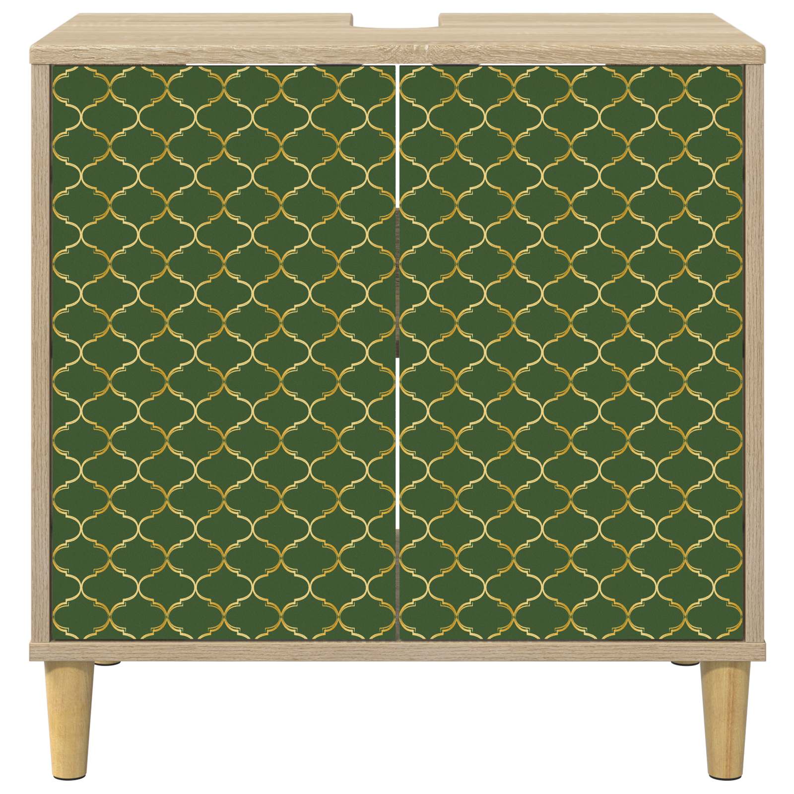 Ντουλάπι Μπάνιου GELEEN Sonoma 60 x 40 x 60 εκ - Pakobazaar