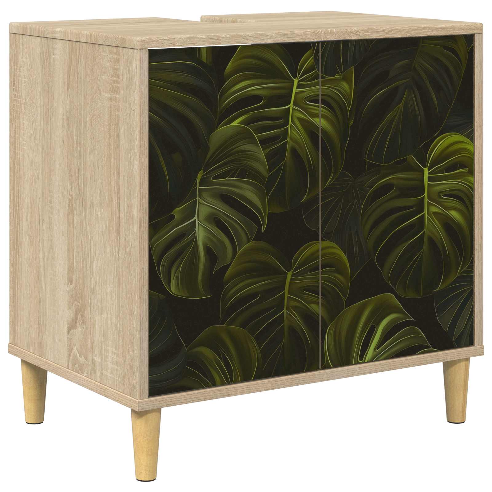 Ντουλάπι Μπάνιου ELBURG Sonoma 60 x 40 x 60 εκ - Pakobazaar