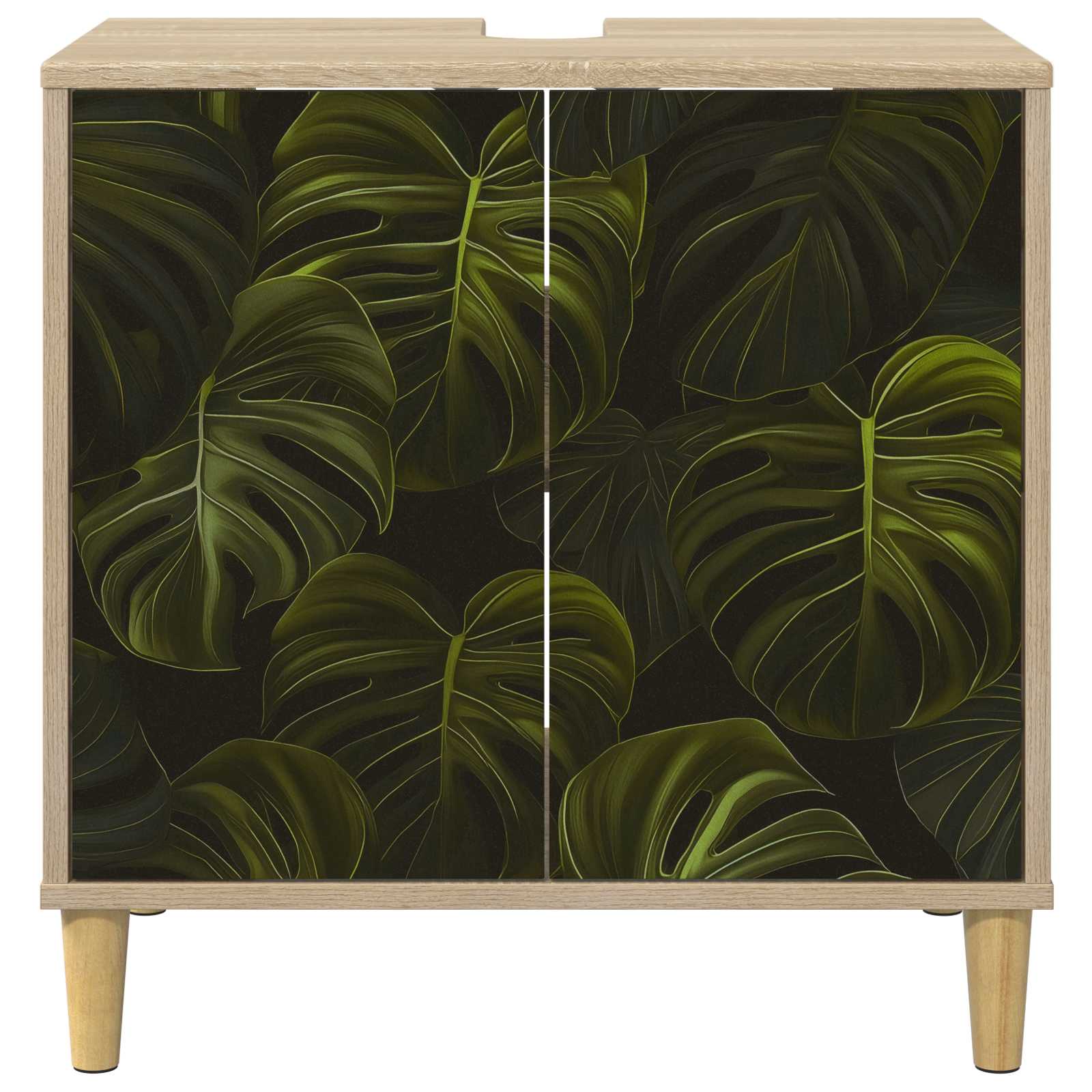 Ντουλάπι Μπάνιου ELBURG Sonoma 60 x 40 x 60 εκ - Pakobazaar