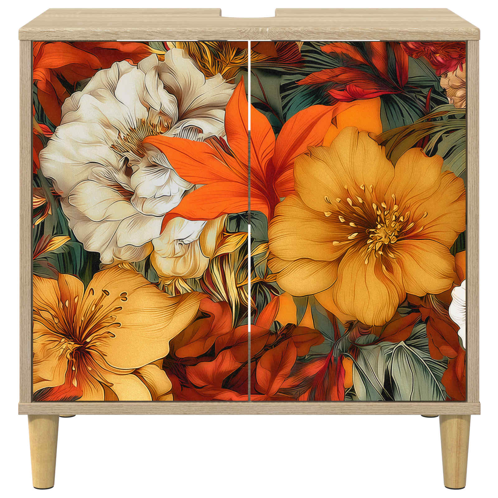 Ντουλάπι Μπάνιου GENNEP Sonoma 60 x 40 x 60 εκ - Pakobazaar
