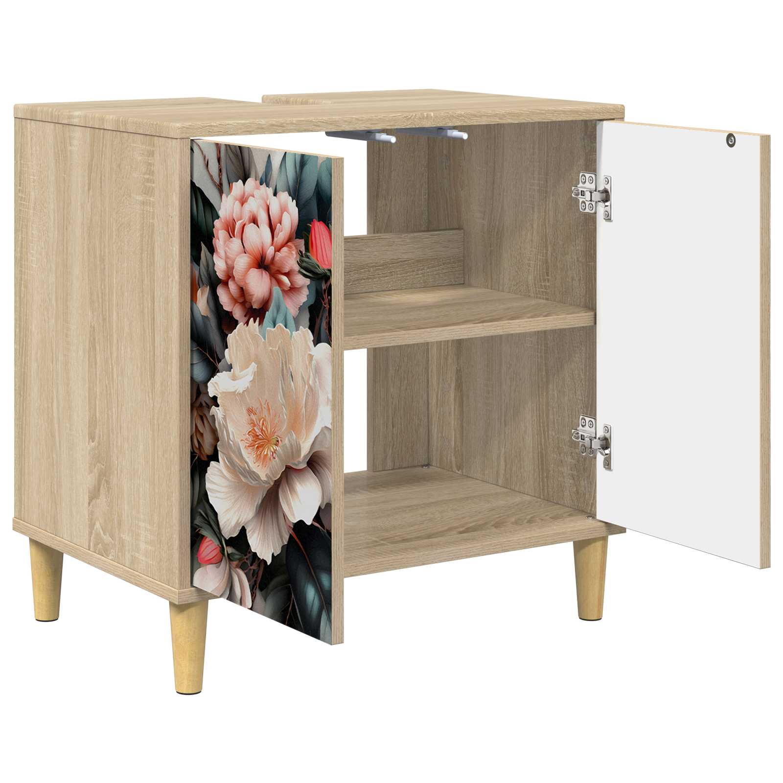 Ντουλάπι Μπάνιου BORNE Sonoma 60 x 40 x 60 εκ - Pakobazaar