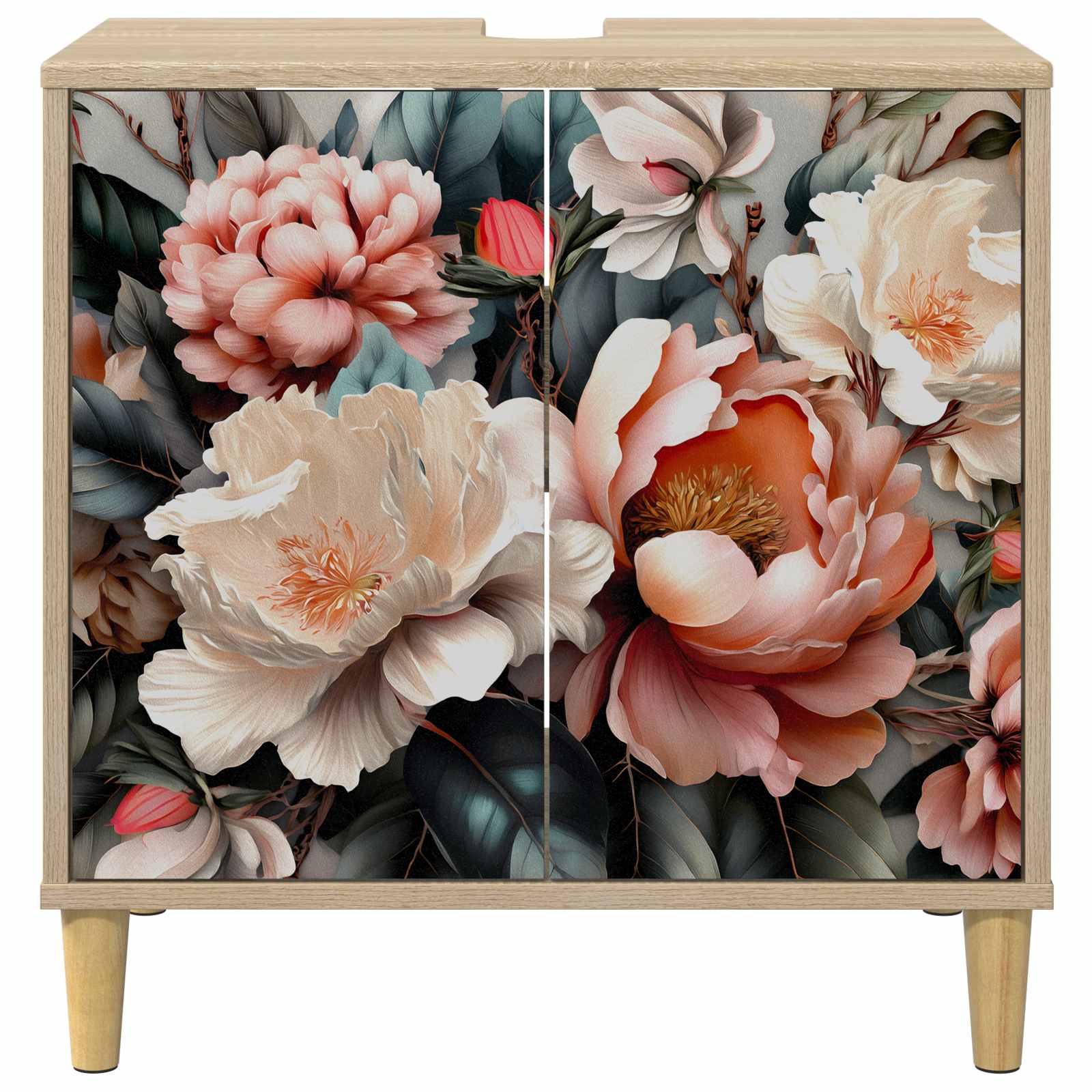 Ντουλάπι Μπάνιου BORNE Sonoma 60 x 40 x 60 εκ - Pakobazaar