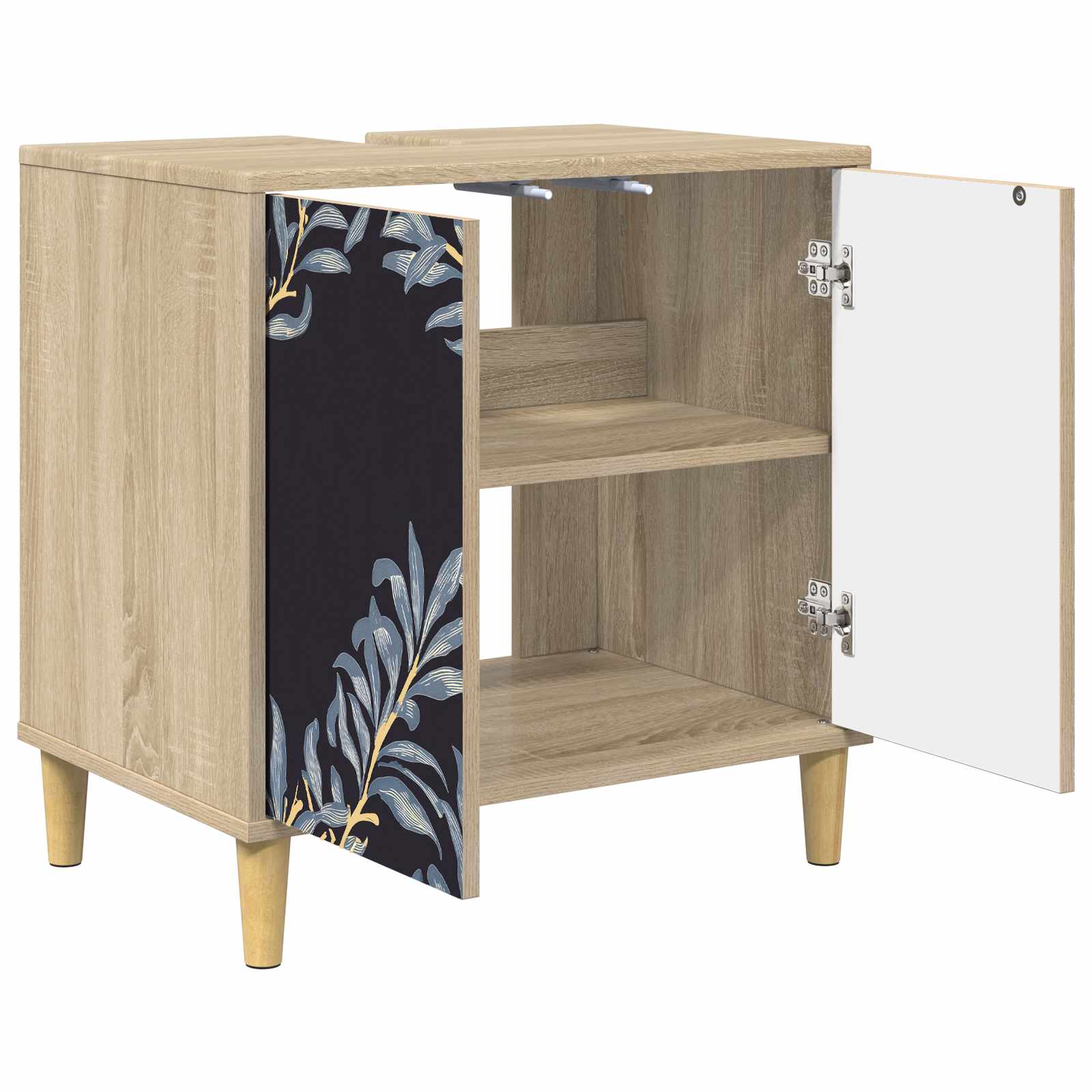Ντουλάπι Μπάνιου DOKKUM Sonoma 60 x 40 x 60 εκ - Pakobazaar
