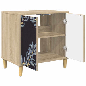 Ντουλάπι Μπάνιου DOKKUM Sonoma 60 x 40 x 60 εκ - Pakobazaar