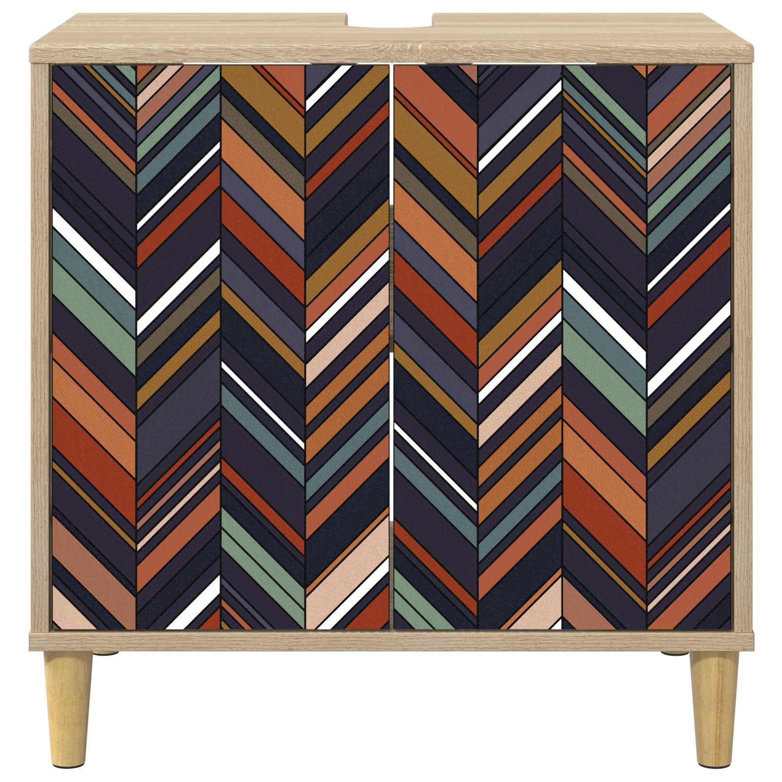 Ντουλάπι Μπάνιου OMMEN Sonoma 60 x 40 x 60 εκ - Pakobazaar