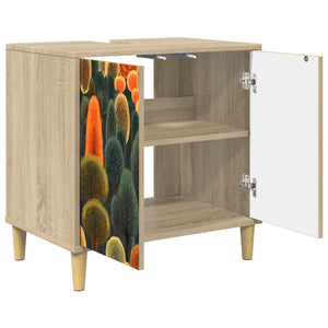 Ντουλάπι Μπάνιου ZAANDAM Sonoma 60 x 40 x 60 εκ - Pakobazaar