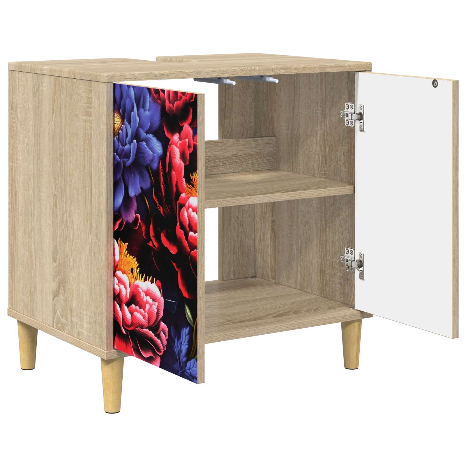 Ντουλάπι Μπάνιου KIEL Sonoma 60 x 40 x 60 εκ Επεξεργασμένο Ξύλο