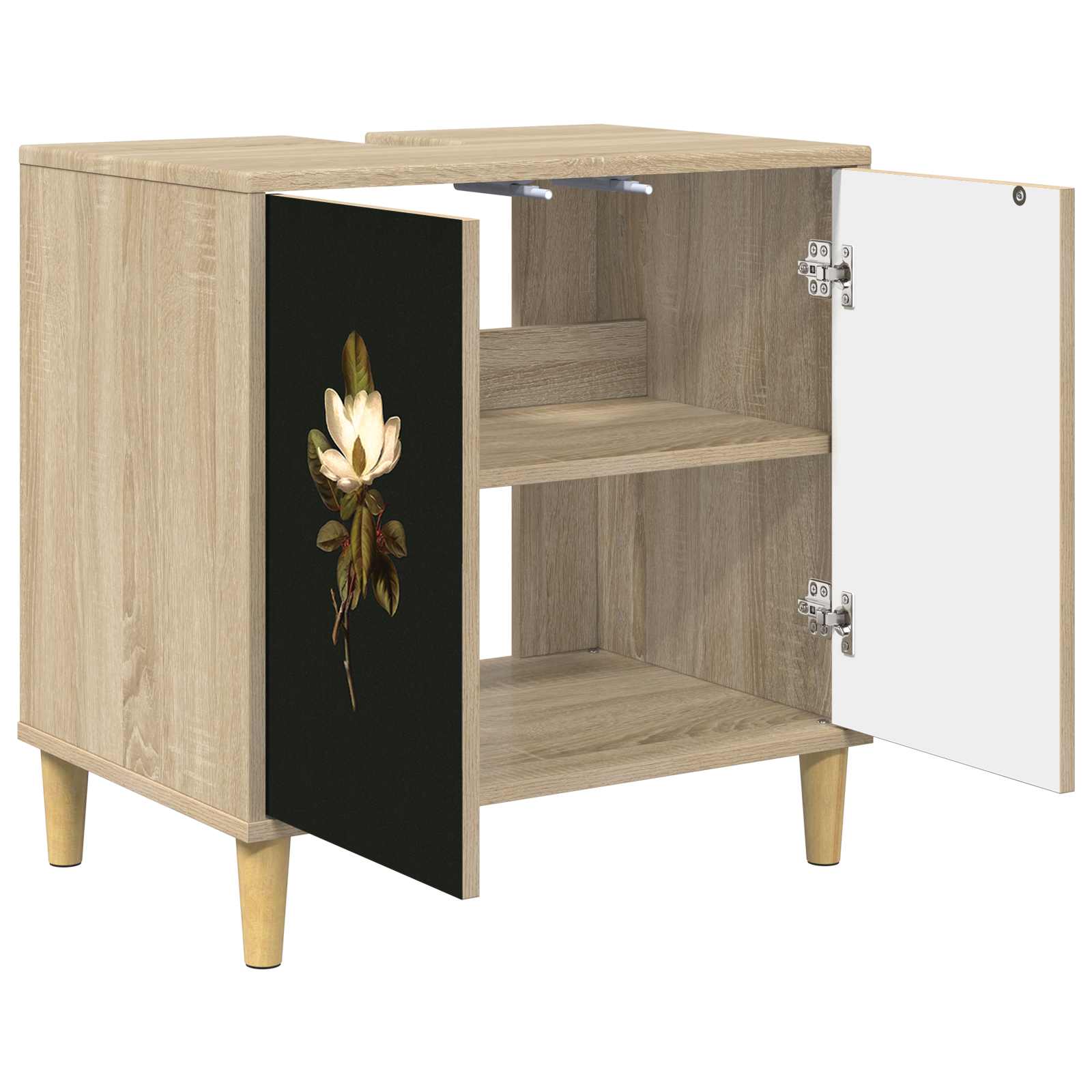 Ντουλάπι Μπάνιου BREMEN Sonoma 60 x 40 x 60 εκ - Pakobazaar